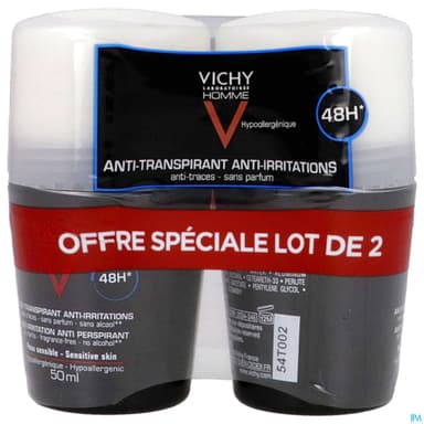VICHY H DEOD BILLE PX SENS 50MLX2