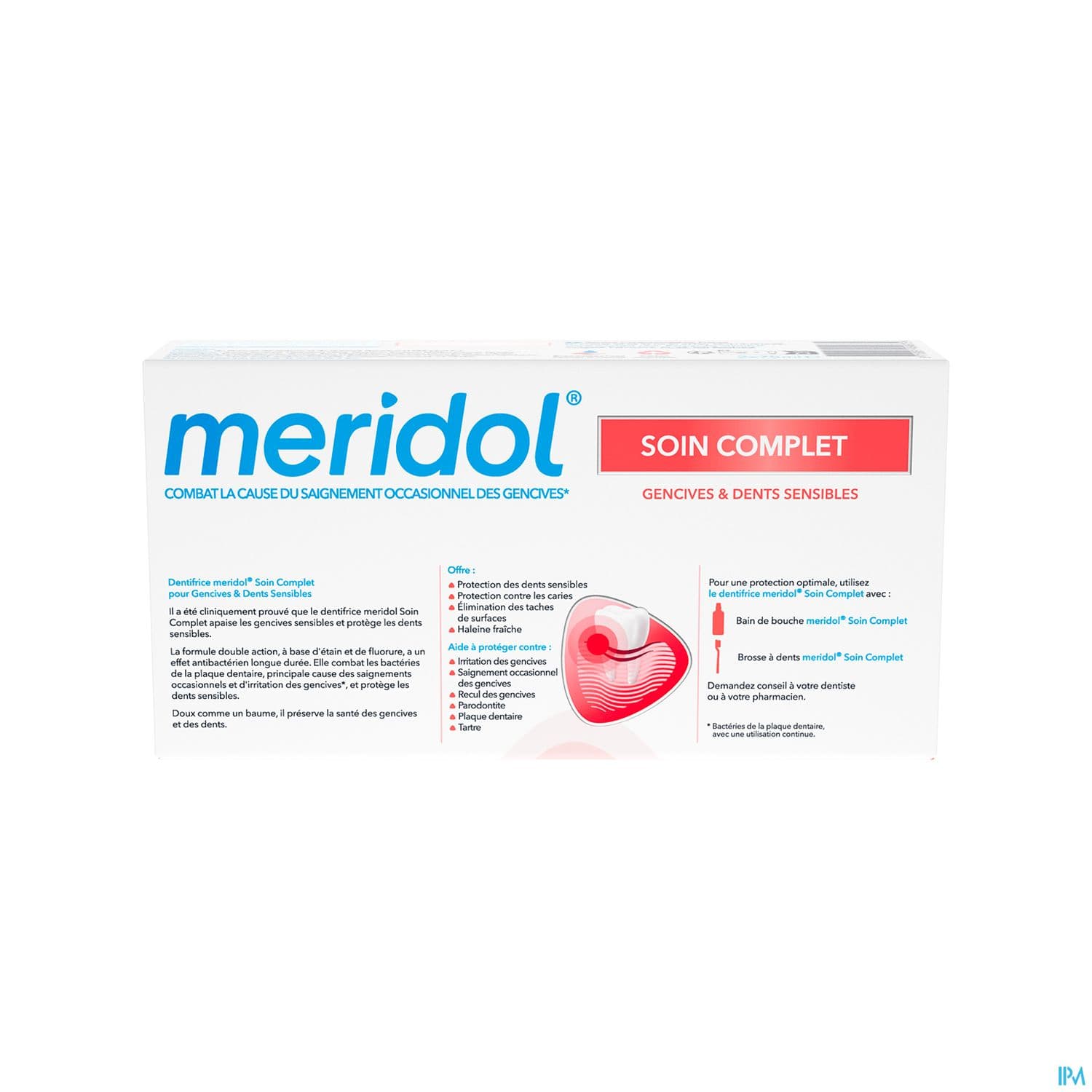 MERIDOL DENT SOIN COMP SENS 75MLX2