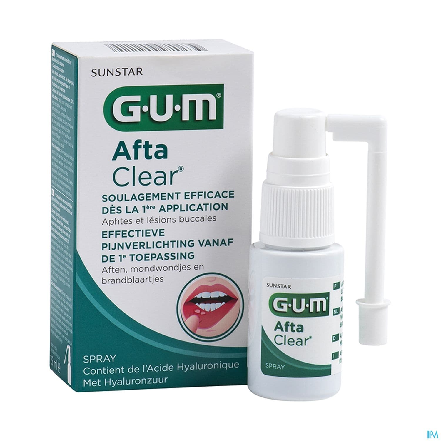 GUM AFTACLEAR SPR 15 ML 2420