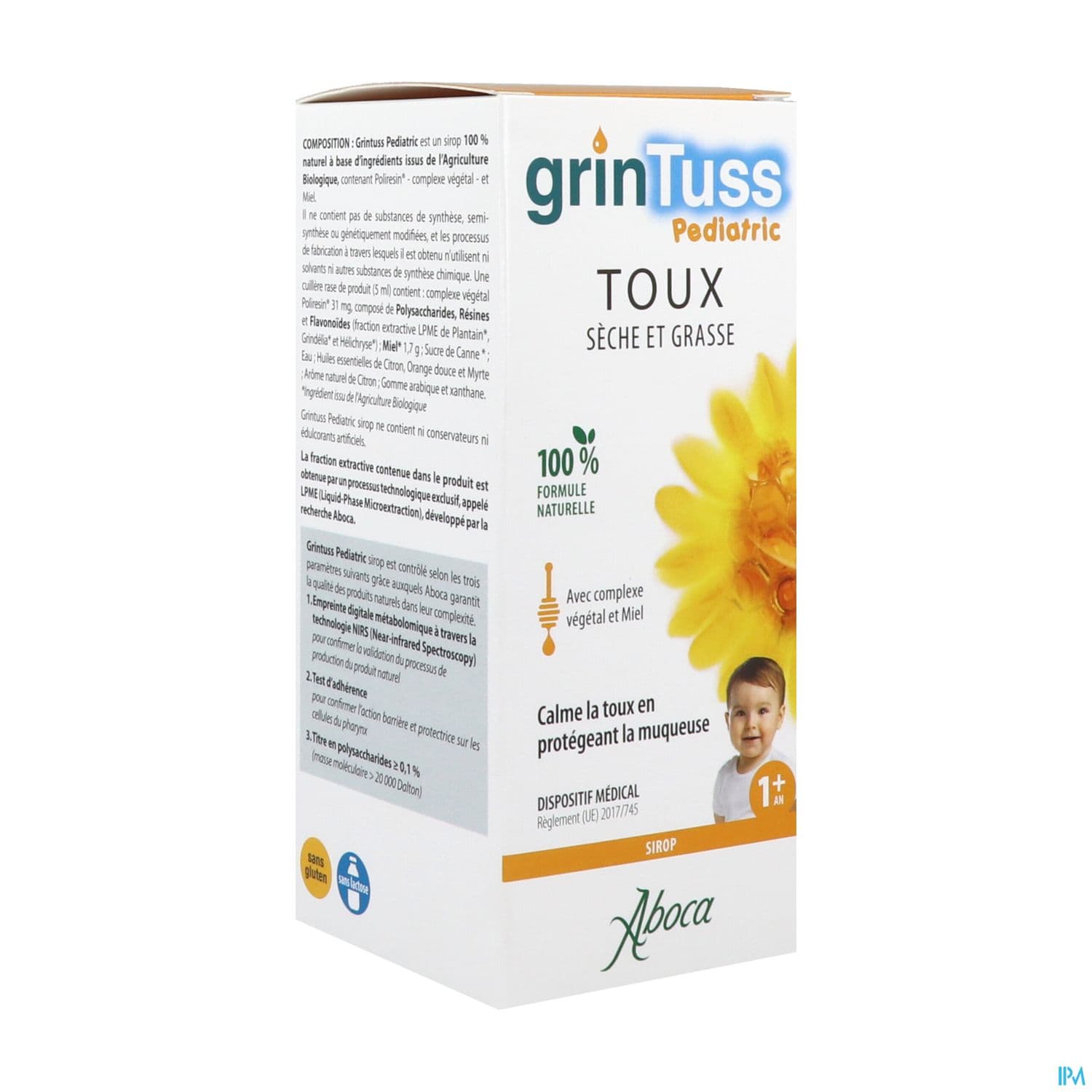 GRINTUSS TOUX SIROP PEDIATRIC 180G