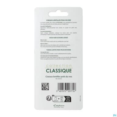 Estipharm Ciseaux Poils Nez