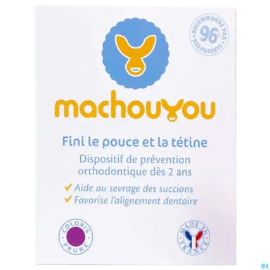 Machouyou Dispositif Bucco-dentaire Coloris Prune