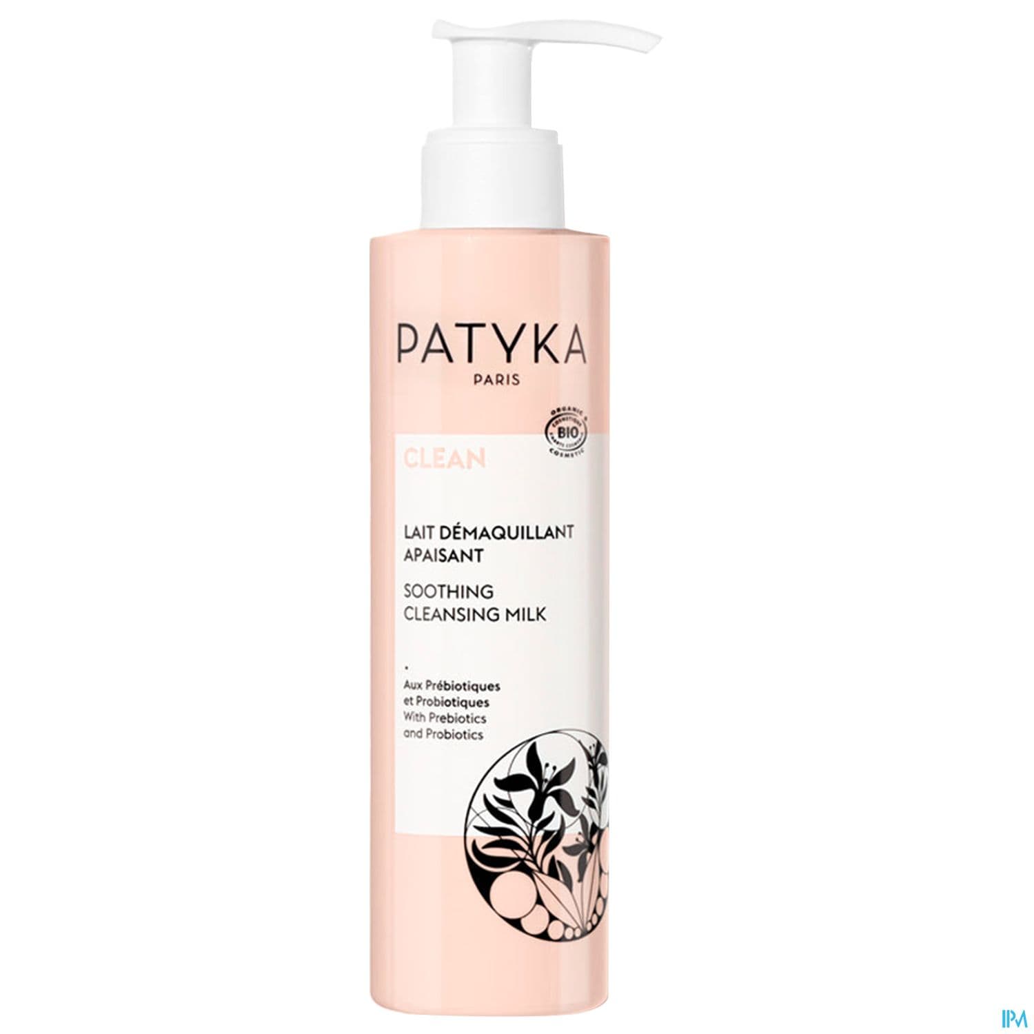 Patyka Lait Demaquillant Apaisant Bio 200ml