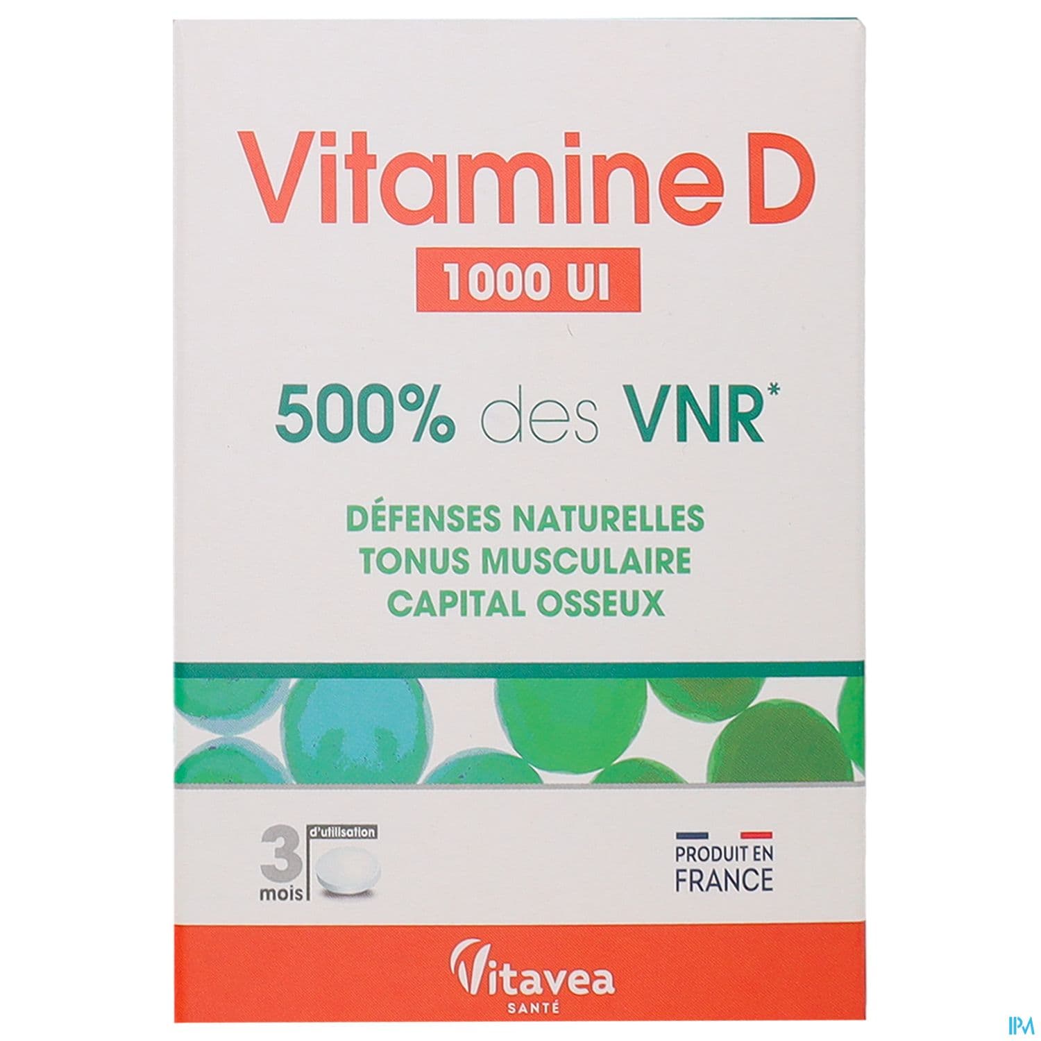 Vitavea Vitamine D 1000ui Comprime 90