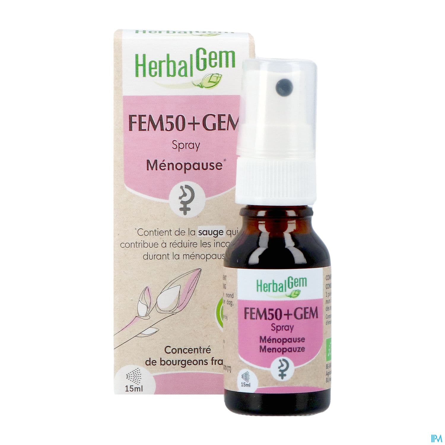 HERBALGEM FEM50+GEM BIO 15ML