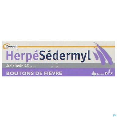 HERPESEDERMYL 5% CR TUB 2G