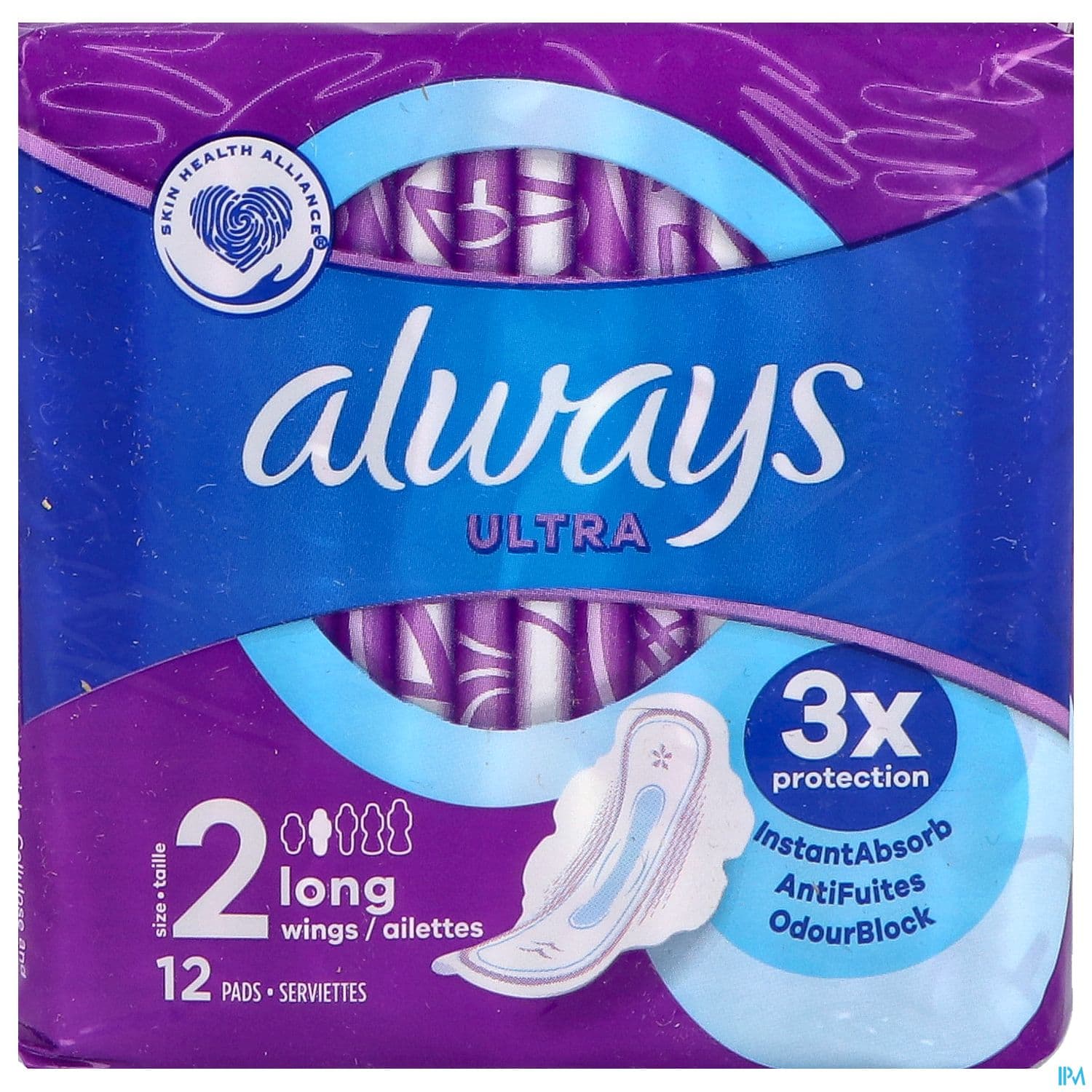 Always Ultra Serviette Periodique Long Plus 12