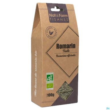 NAT&FORM TIS ROMARIN BIO 100G