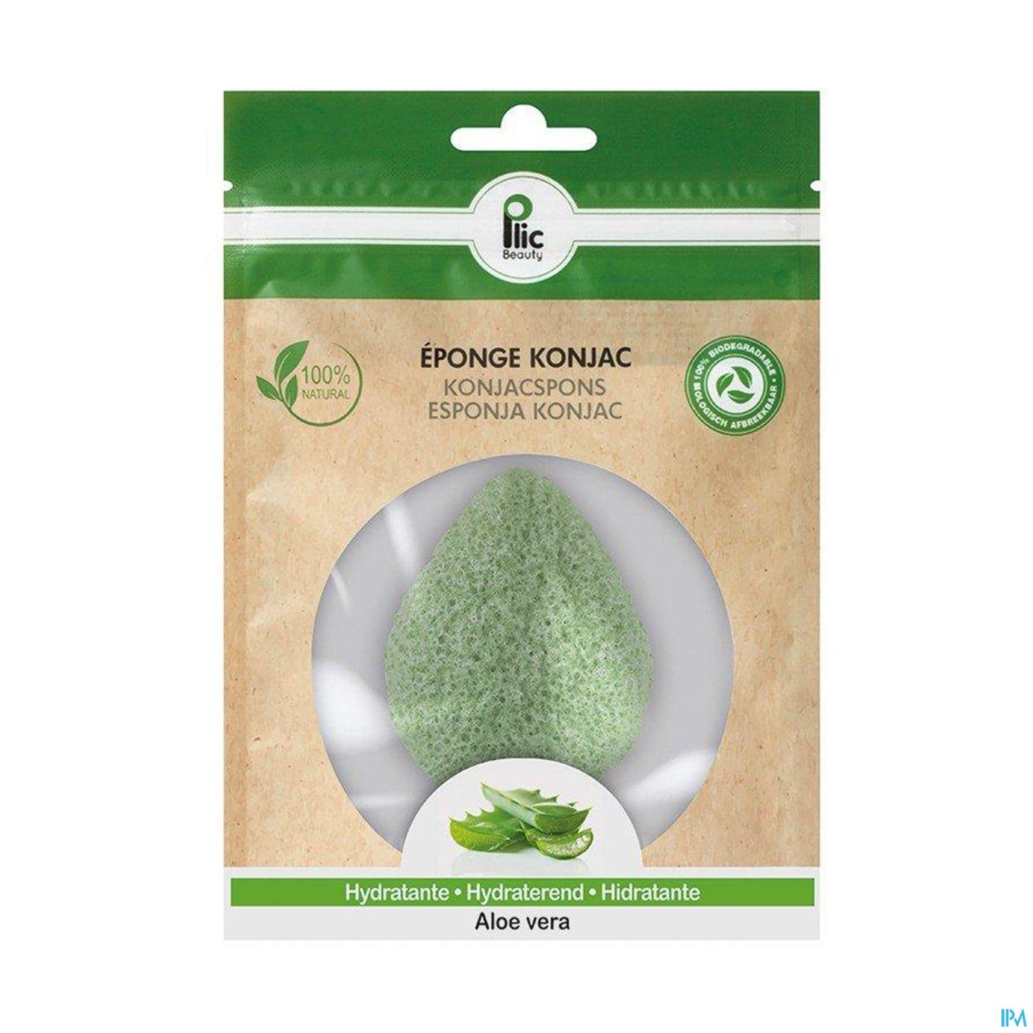 Plic Beauty Eponge Konjac Aloe Vera