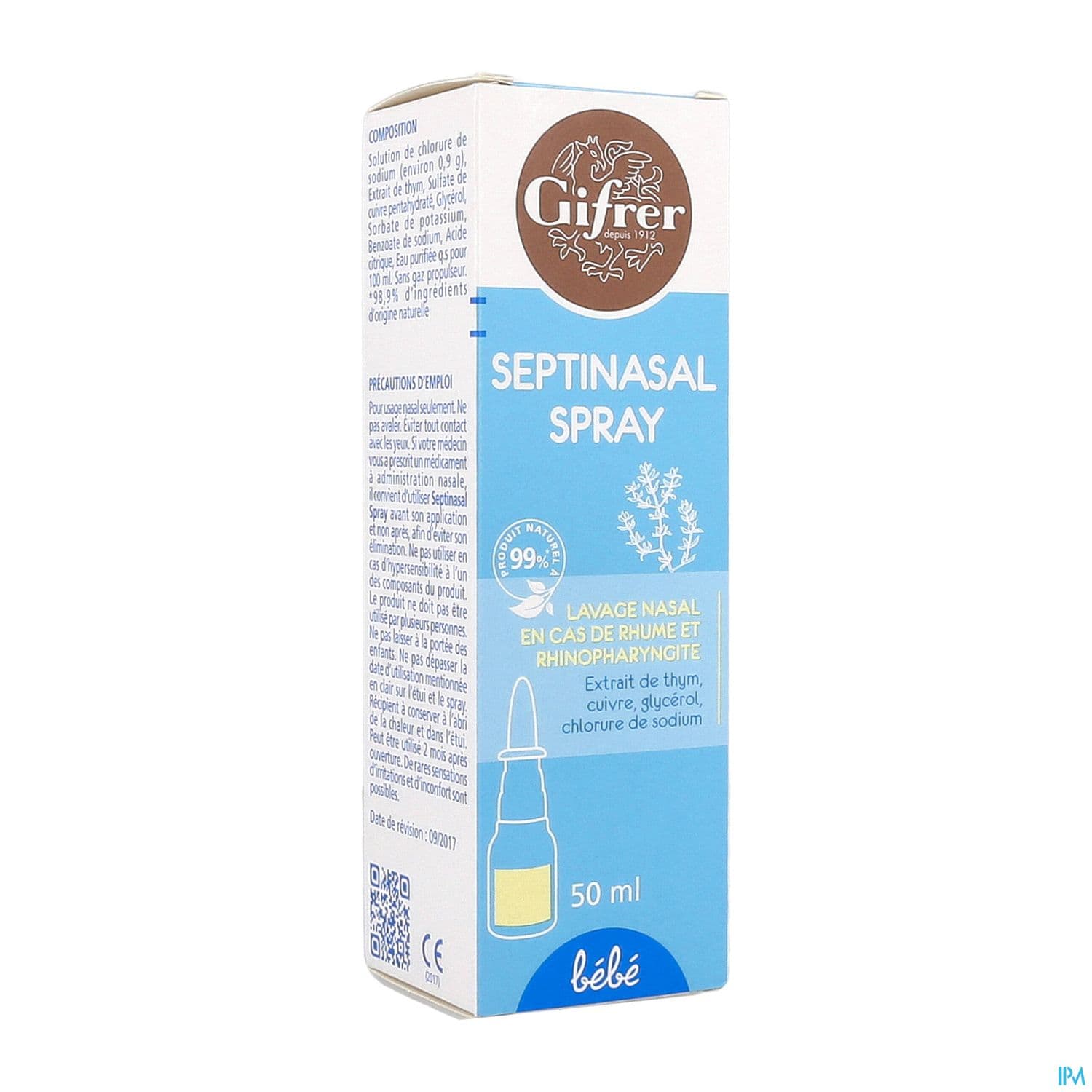 Gifrer Septinasal Bebe Spray 50ml