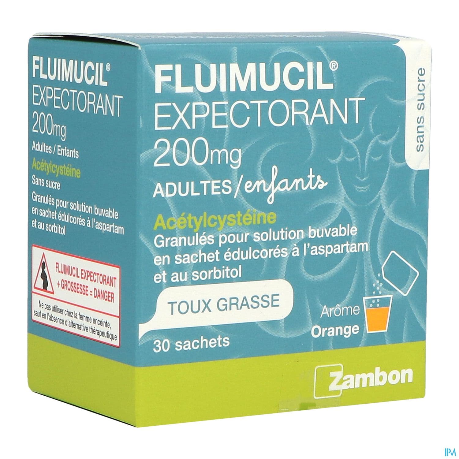 FLUIMUCIL EXPECT 200MG S/S SACH 30