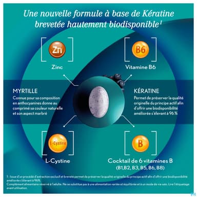 Oenobiol Hair Expert Fortifiant Integral Comprime 60