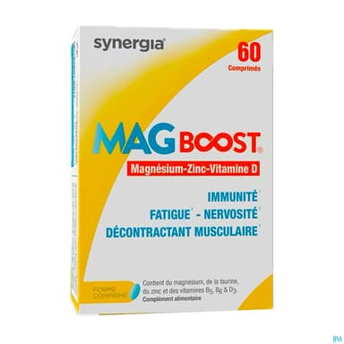 Synergia Mag Boost Comprime 60
