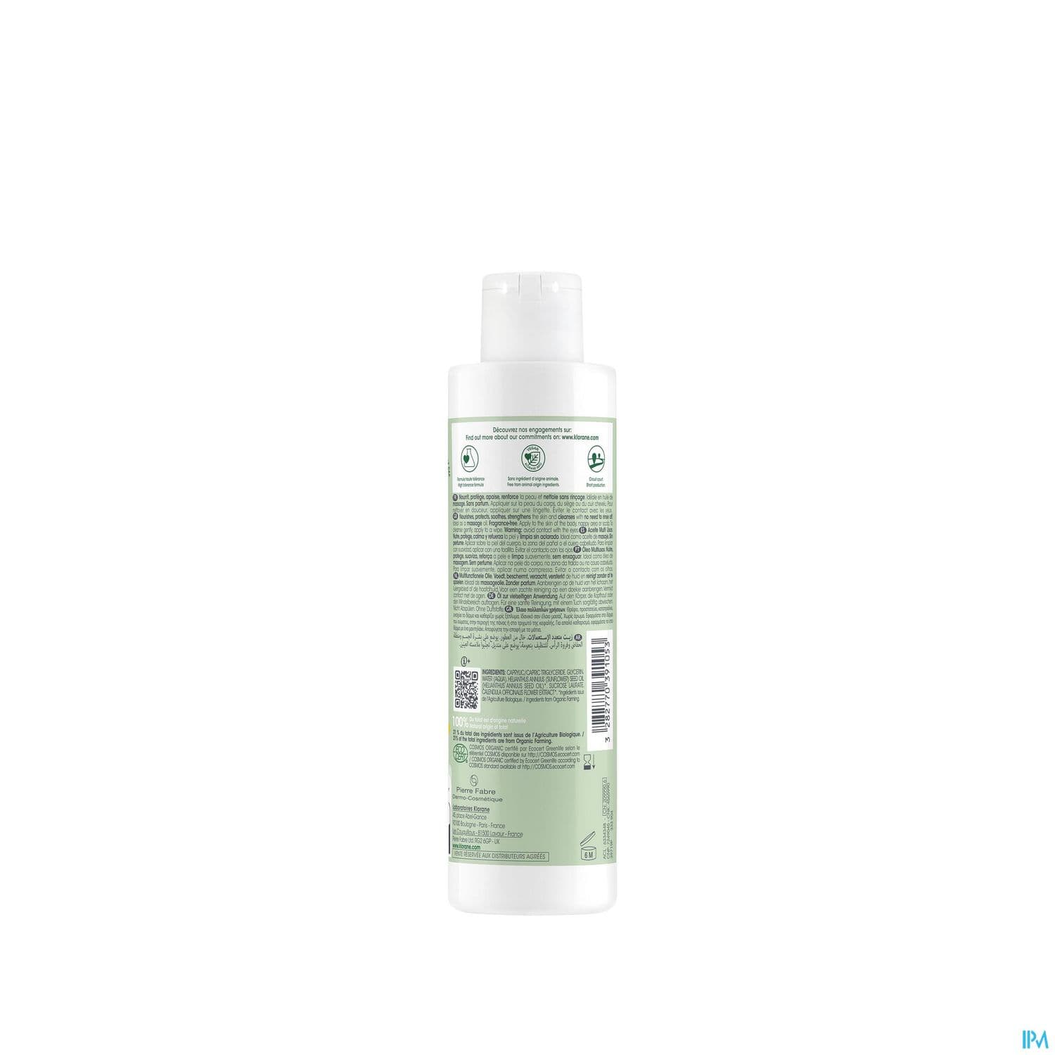 KLORANE BB BIO HUILE M/USAG 200ML