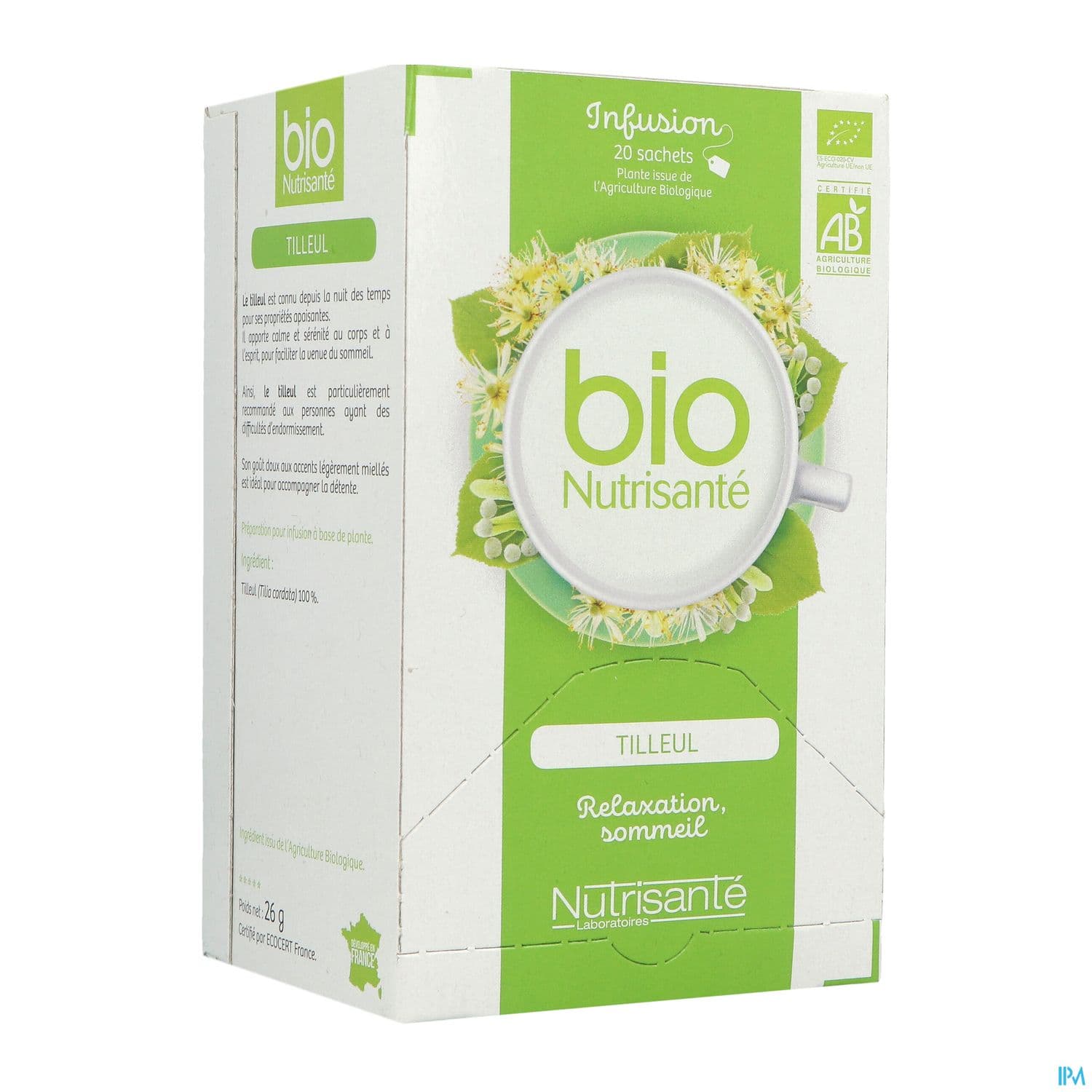 BIONUTRI INF TILLEUL SACH 20