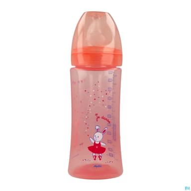 Dodie Initiation+ Biberon Anticolique Rose Danseuse +6mois 330ml