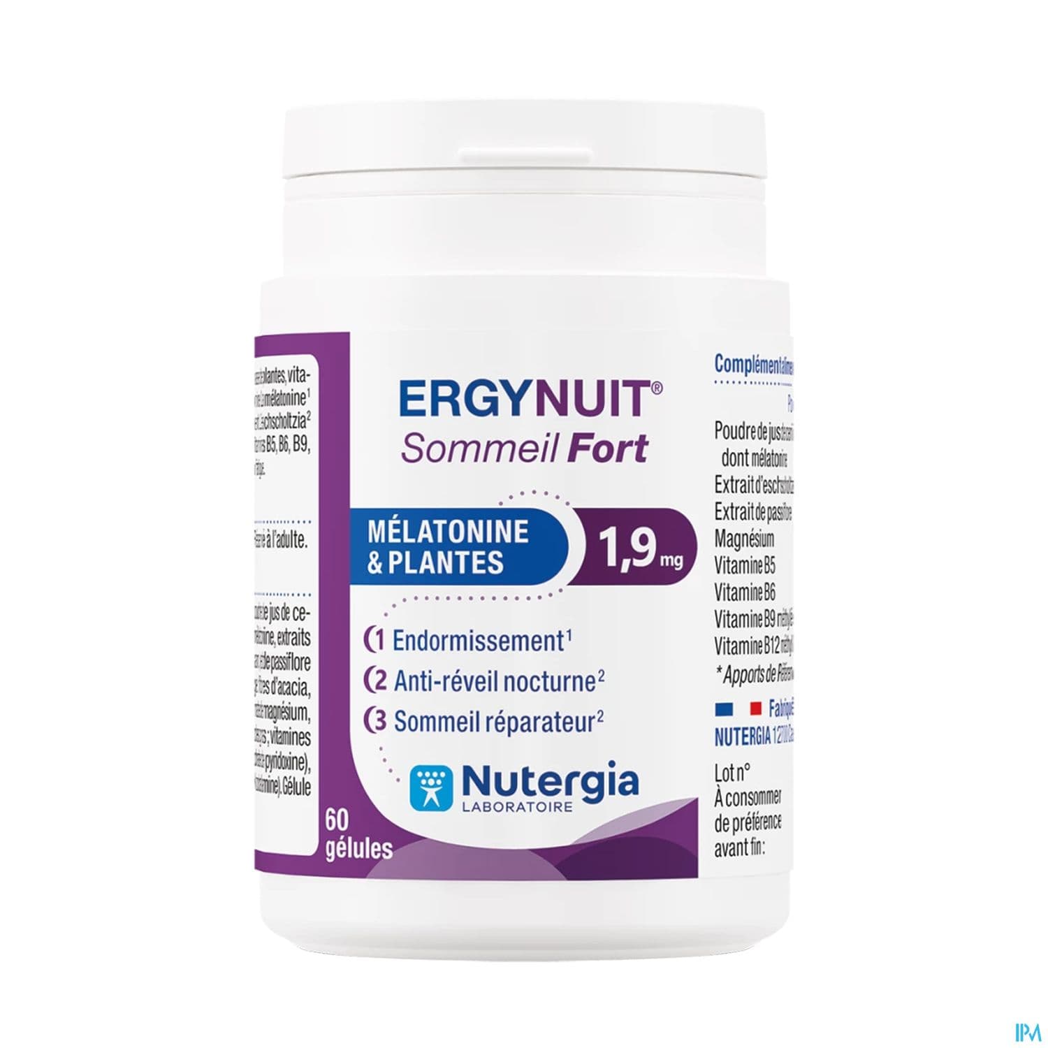 ERGYNUIT SOMMEIL FORT GELULE 60