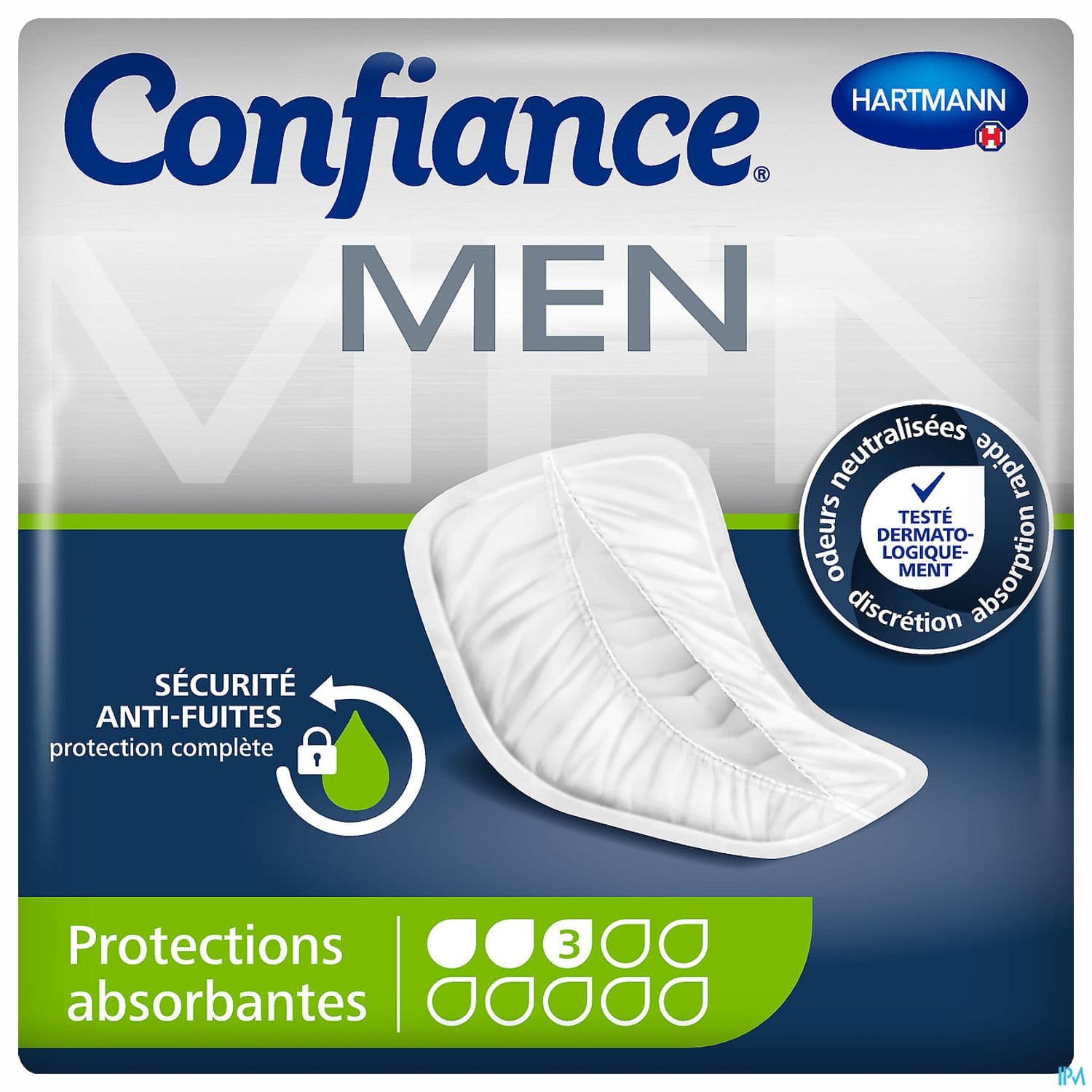 Hartmann Confiance For Men Protection Absorbante 3 Gouttes 14