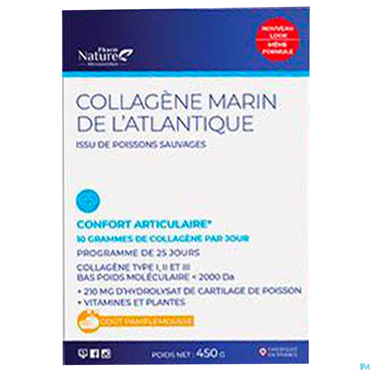 Nature Attitude Collagene Marin De Bretagne Confort Articulaire Poudre 450g