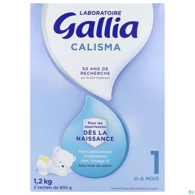 GALLIA CALISMA 1AGE LAIT PDR 1200G