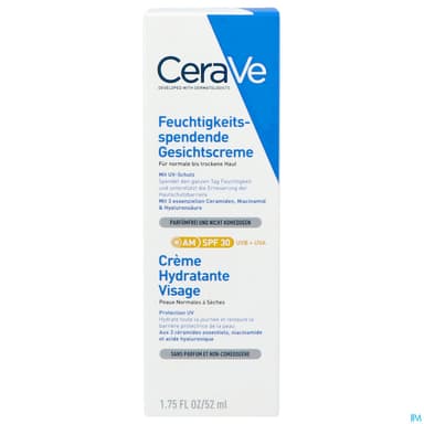 CERAVE CR HYDR VIS SPF30 JOUR 52ML
