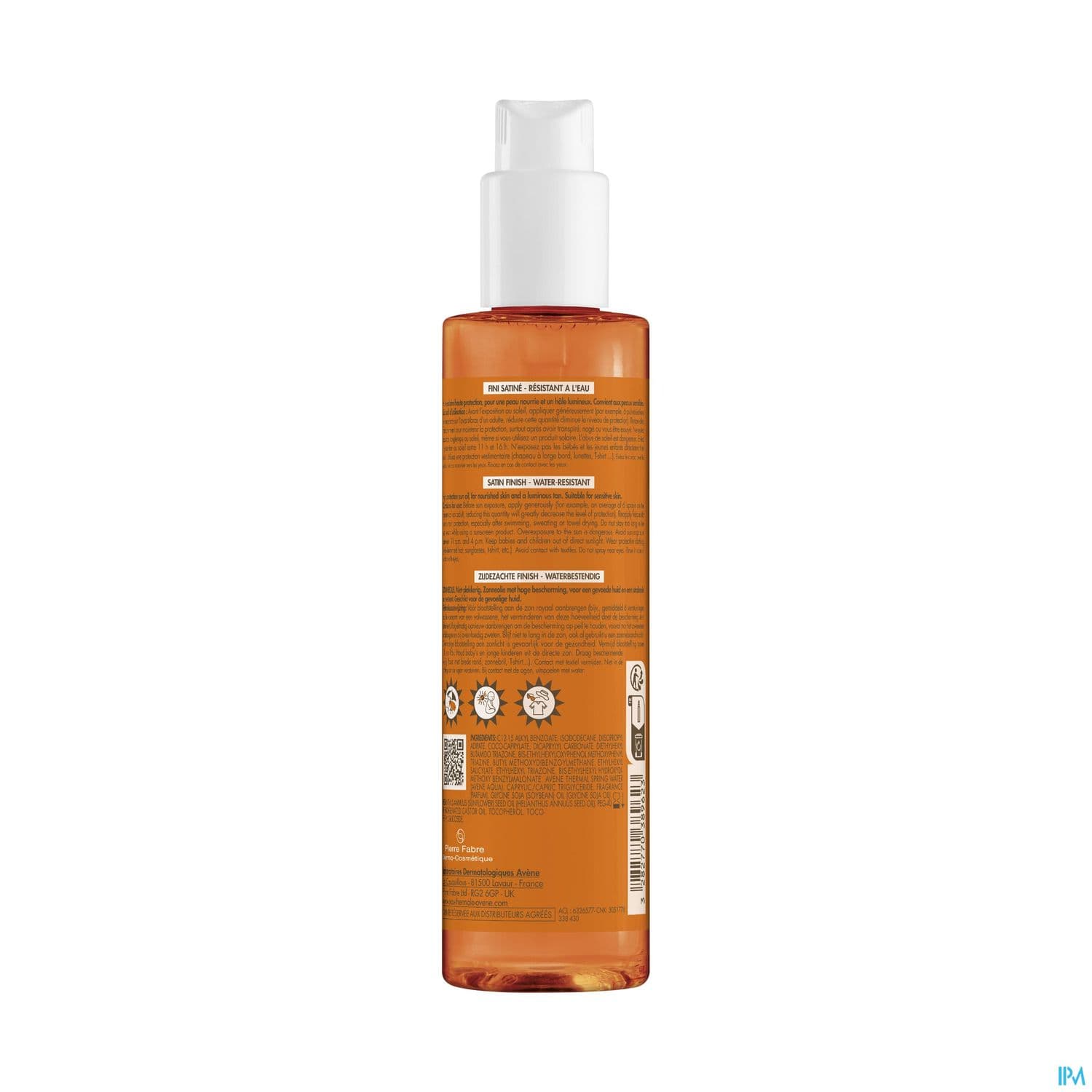 AVENE SOL SPF30 HUILE 200ML
