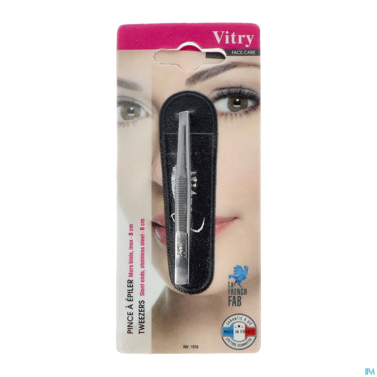 Vitry Pince A Epiler Mors Biais Inox