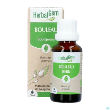 Herbalgem Bouleau Sirop Bourgeon Macer Gl Bio 30ml