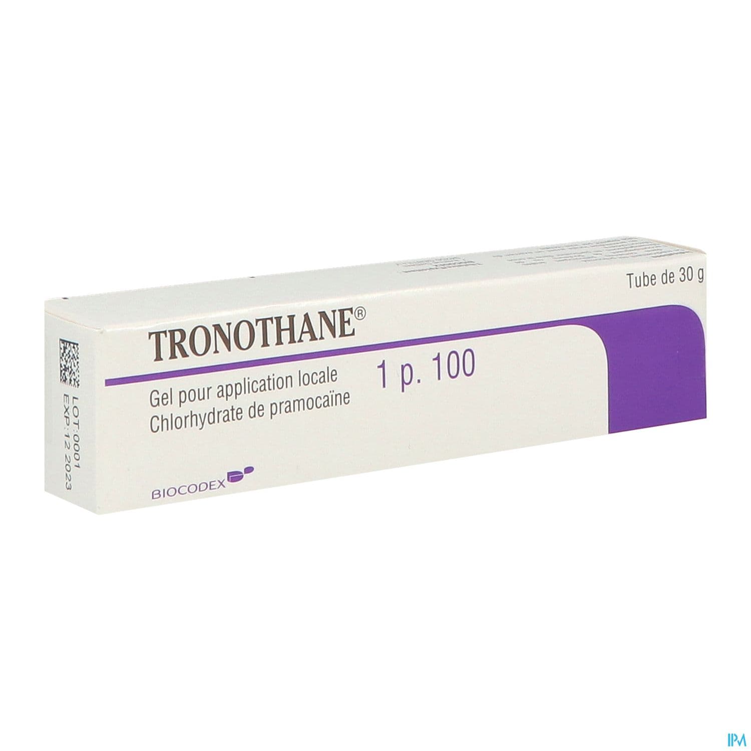 TRONOTHANE 1% GEL TUB 30G 1