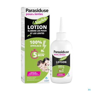 Laboratoires Gilbert Parasidose Poux Lotion Vegetale 200ml