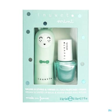 Inuwet Baume A Levres Pomme 3g5 + Vernis A Ongles Pomme 5ml