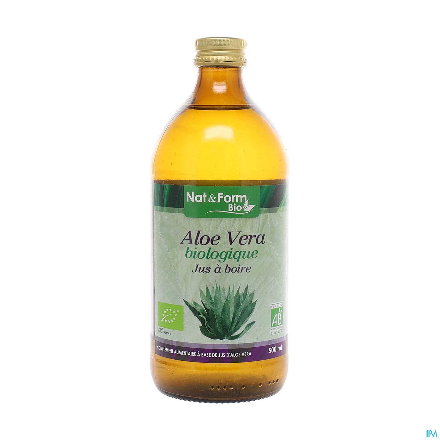 Nat Et Form Aloe Vera Silice Organique Pur Jus Bio 500ml