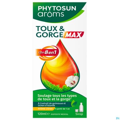 PHYTOSUNAROM TOUX GORGE MAX 120ML