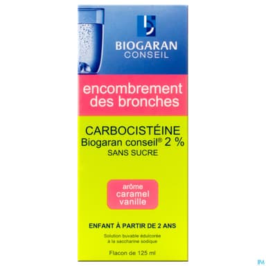 CARBOCISTEINE 2% BIOG SOL S/S125ML