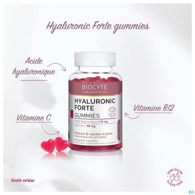 BIOCYTE HYALURONIC FORTE GUMMIE 60