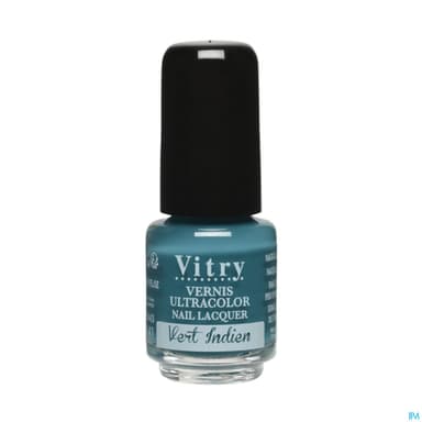 Vitry Vernis Ongles Vert Indien Mini 4ml