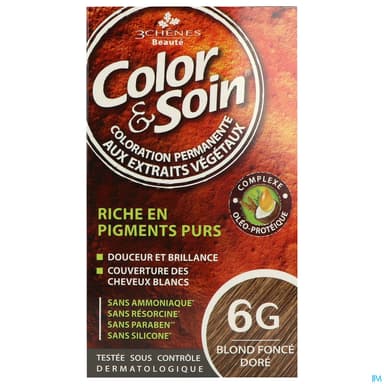 3 CHENES COLOR/SOIN BL FONC DORE6G