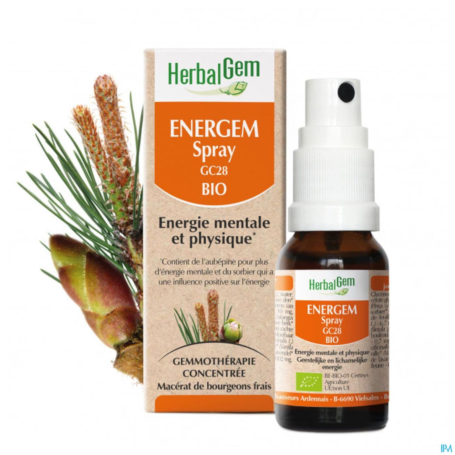 Herbalgem Energem Gc28 Energie Bio 15ml