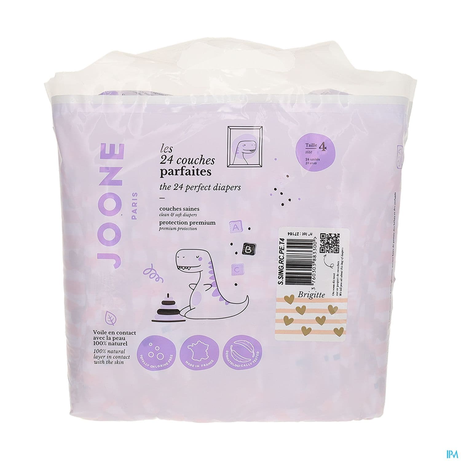 JOONE COUCHE BRIGITTE T4 7-14KG 24