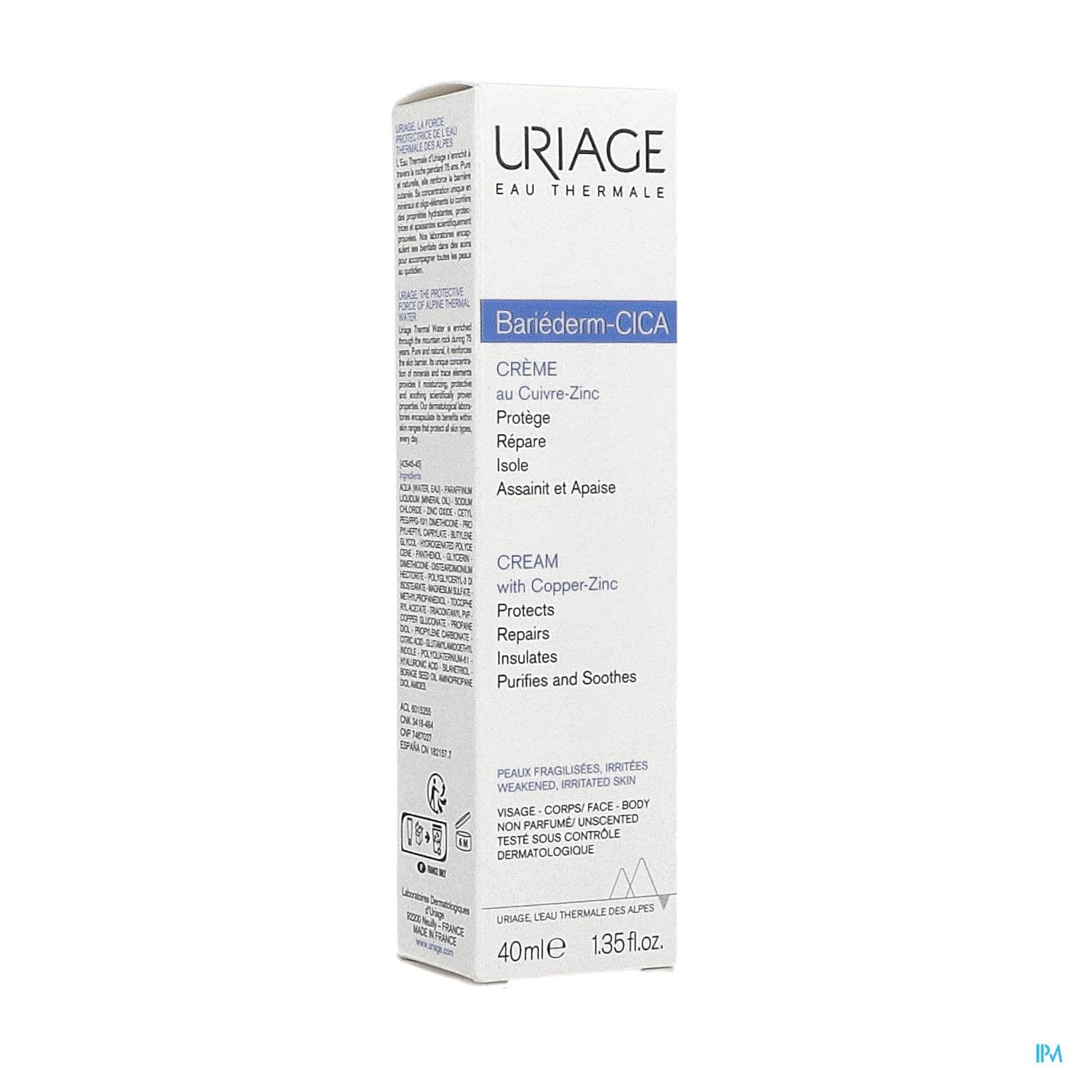URIAGE BARIEDERM CICA CR 40ML