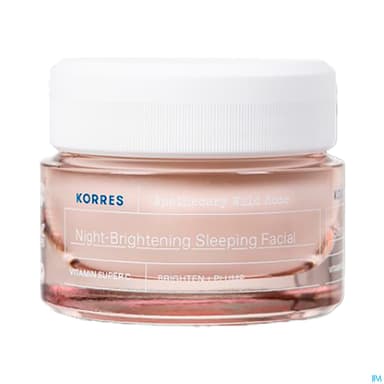 Korres Rose Sauvage Creme De Nuit Eclat 40ml