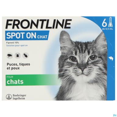 Frontline Spot On Chat Solution 0ml5 X6