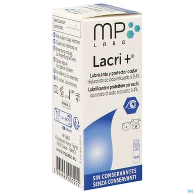 Mp Labo Lacri Plus Gel Oculaire Hydratant Protecteur Et Lubrifiant Chien Chat Flacon De 10ml