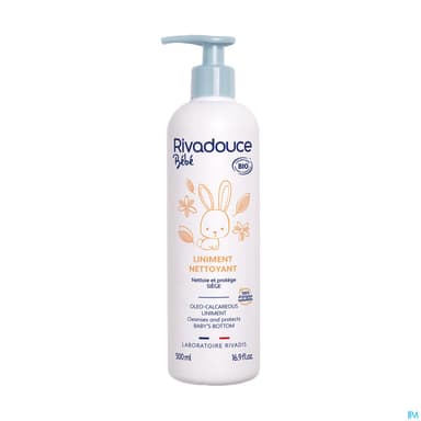 Rivadouce Bebe Liniment Nettoyant Change Bio 500ml