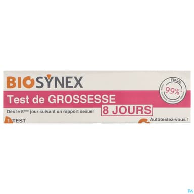 BIOSYNEX TEST GROSSESSE 8 JOURS