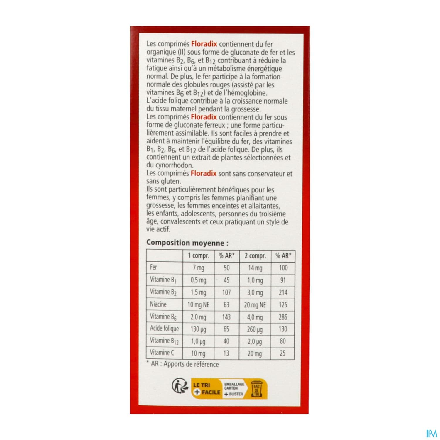 FLORADIX FER CPR 84