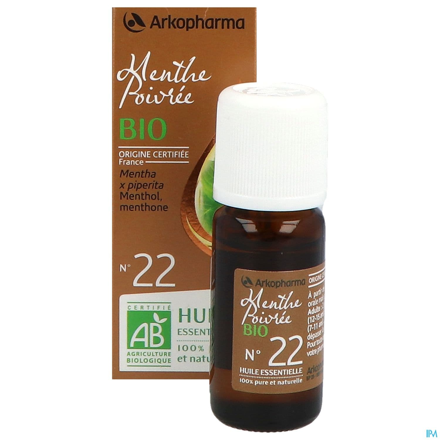 ARKOESS MENTHE P BIO N°22 HE 10ML