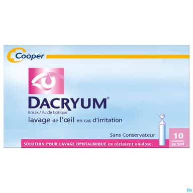 DACRYUM SOL LAV OPHT UNIDOSE 10
