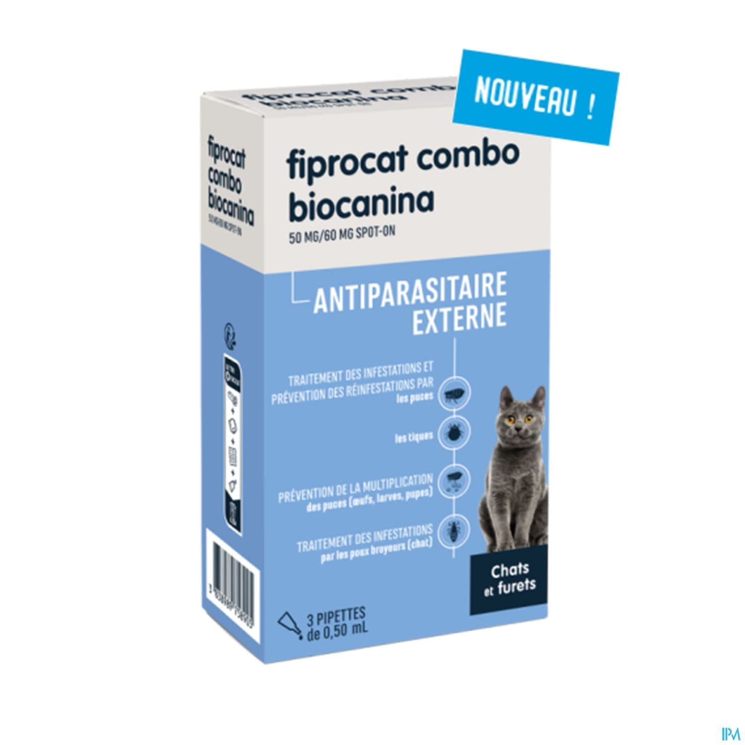 FIPROCAT COMBO 50MG SPOTON CHAT 3