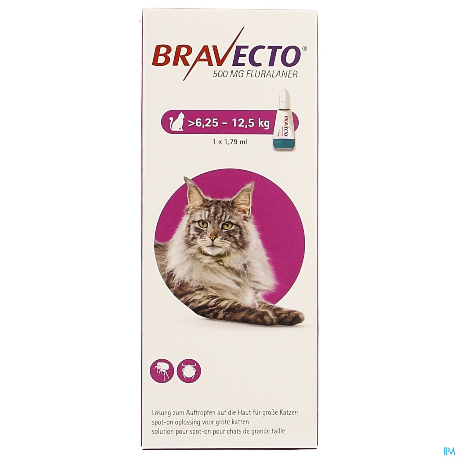 BRAVECTO SPOTON CT 6,25-12,5KGDOS1